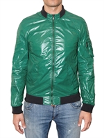 DOLCE & GABBANA - GIACCA SPORTIVA IN NYLON LUCIDO