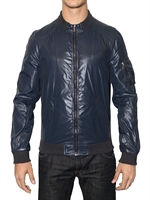 DOLCE & GABBANA - GIACCA SPORTIVA IN NYLON LUCIDO