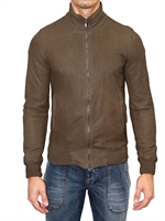 DOLCE & GABBANA - WASHED WEICHE NAPPA LEDER JACKE