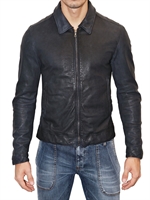 DOLCE & GABBANA - WASHED WEICHE NAPPA LEDER JACKE
