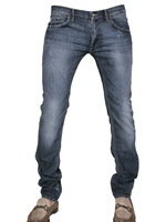 DOLCE & GABBANA - 19CM STRETCH DENIM 14 GOLD JEANS