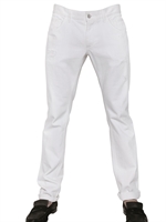 DOLCE & GABBANA - 19CM DISTRESSED DENIM 14 GOLD JEANS