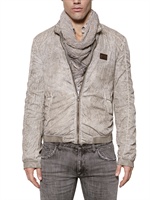 DOLCE & GABBANA - GIACCA SPORTIVA IN JERSEY E NYLON