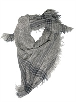 DOLCE & GABBANA - COTTON GAUZE SCARF
