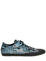 JIL SANDER - PYTHON SNEAKERS