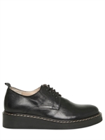 ANN DEMEULEMEESTER - SCARPE STRINGATE IN PELLE 40MM