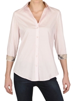 BURBERRY BRIT - KARIERTES PROFILE BAUMWOLL POPLIN HEMD