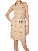 BURBERRY BRIT - DAYA COTTON GABARDINE DRESS