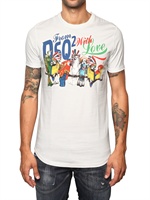 DSQUARED - COTTON JERSEY PARROTS T-SHIRT