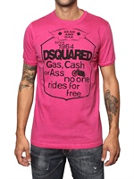 DSQUARED - COTTON JERSEY RIDER T-SHIRT