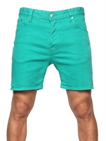 DSQUARED - STRETCH DENIM SHORTS