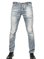 DSQUARED - 19CM DENIM SLIM FIT JEANS
