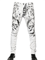 DSQUARED - 16,5CM TIGER COOL GUY DENIM JEANS