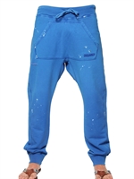 DSQUARED - PAINTED FLEECE JOGGING TROUSERS