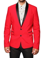 DSQUARED - WOOL STRETCH & SILK JACKET
