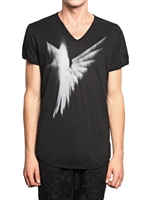 ANN DEMEULEMEESTER - HUMMINGBIRD DRUCK JERSEY TANK TOP