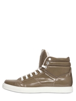 MARC JACOBS - PATENT HOHE SNEAKERS