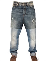 D&G - DENIM PATCHWORK ULTRA BAGGY JEANS