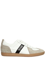 DIOR HOMME - SUEDE AND CALFSKIN SNEAKERS