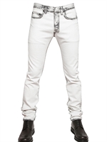 DIOR HOMME - 17,5CM GROUTH CURVE STREET JEANS - WHITE
