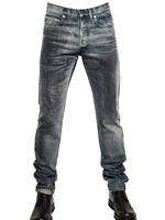 DIOR HOMME - 19CM LIFE BRUSH DENIM JEANS