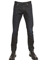 DIOR HOMME - 17,5CM LEADEN SKY DENIM JEANS - DARK BLUE