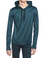 DIOR HOMME - BEE EMBROIDERED JERSEY HOODY SWEATSHIRT