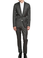 DIOR HOMME - SERGE WOOL CASHMERE SMOKING SUIT