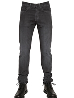 DIOR HOMME - 19CM BLACK WASH LIGHT DENIM JEANS - BLACK