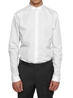 DIOR HOMME - PIED DE COL SCHNALLEN POPLIN HEMD