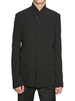 DIOR HOMME - SERGE CREPE WOOL BUCKLE JACKET