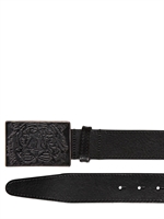 DSQUARED - LEATHER TIGER PRINT BELT