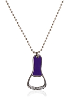 DSQUARED - METAL CHAIN BOTTLE OPENER NECKLACE