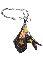 DSQUARED - METAL CHAIN WITH SCARF NECKLACE