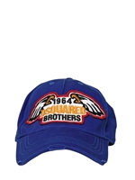 DSQUARED - CAPPELLO DI COTONE STAMPA 