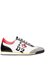 DSQUARED - LEATHER & SUEDE D2 SNEAKERS