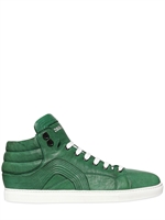 DSQUARED - LEATHER HIGH SNEAKERS