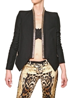 ROBERTO CAVALLI - PERLEN COOL WOLL JACKE