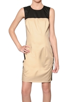 DSQUARED - MULTICOLOR COTTON TWILL DRESS