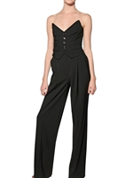 DSQUARED - STRETCH COOL WOOL JUMPSUIT