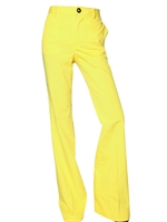DSQUARED - CAROLINE COTTON CANVAS TROUSERS