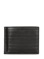 DIOR HOMME - KALBSLEDER KREDITKARTEN BRIEFTASCHE - SCHWARZ