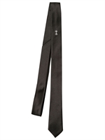 DIOR HOMME - 4CM EMBROIDERED BEE SILK SATIN TIE