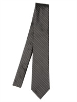 DIOR HOMME - 8CM SILK LOGO JACQUARD TIE