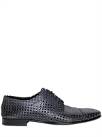 DOLCE & GABBANA - OLD ENGLAND LEDER SCHNÜRSCHUHE