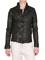 GIORGIO BRATO - WASHED NAPPA BIKER LEDER JACKE