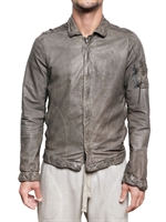 GIORGIO BRATO - WASHED NAPPA BIKER LEDER JACKE