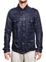 GIORGIO BRATO - PFLANZLICH BEARBEITET WASHED NAPPA LEDER JACKE