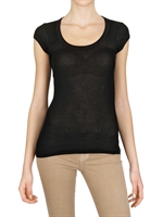 VANESSA BRUNO - RIBBED JERSEY T-SHIRT