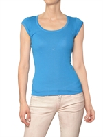 VANESSA BRUNO - RIBBED JERSEY T-SHIRT